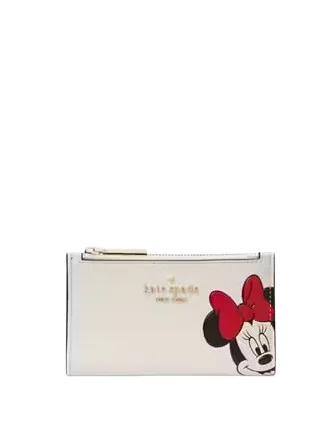Chic & Cozy Collection Kate Spade New York Disney X Kate Spade New York Minnie Small Slim Bifold Wallet Upgrade Your Look With Our Bag Sale Chic & Cozy Collection Kate Spade New York Disney X Kate Spade New York Minnie Small Slim Bifold Wallet Upgrade Your Look With Our Bag Sale