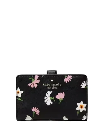 Sale Event, Prices Rock Kate Spade New York Madison Floral Waltz Medium Compact Bifold Wallet Stylish Handbags At Unbeatable Discounts