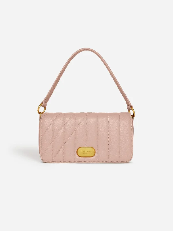 Aurora Vegan Leather Crossbody Bag | Pink