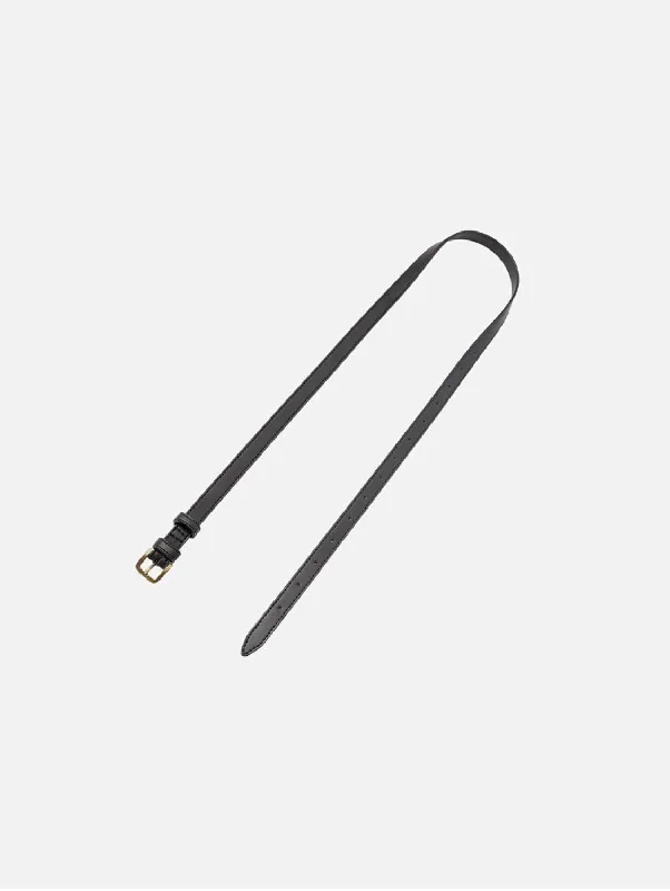 Long Apple Leather Vegan Belt Bag Strap | Black Affordable Elegance, Grab Yours Now