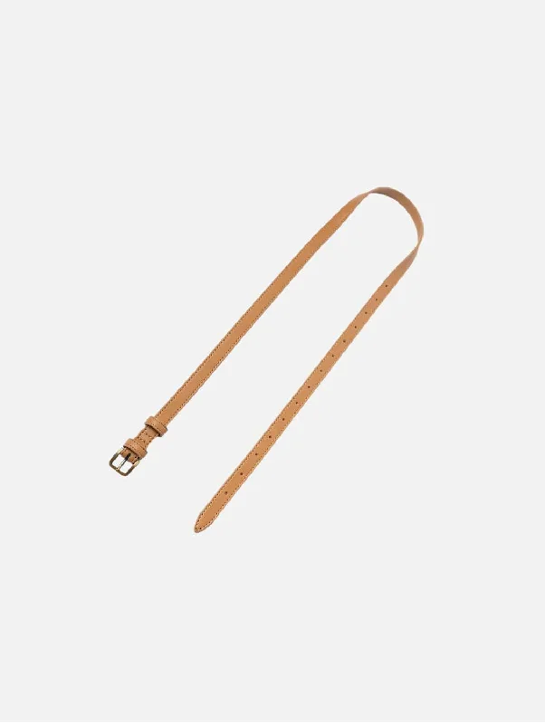 Long Apple Leather Vegan Belt Bag Strap | Cognac Timeless Handbags, Flash Sale