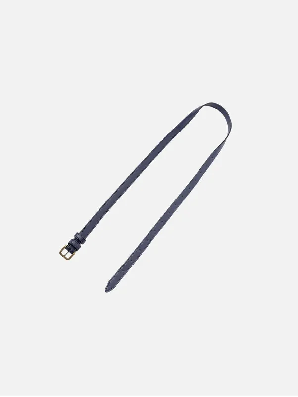 Long Apple Leather Vegan Belt Bag Strap | Navy Statement Bags, Shop Today