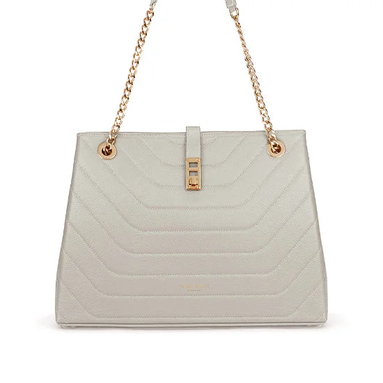 Lydia Dollarino 14" - Light Grey Stylish And Functional Bags Now At Reduced Rates