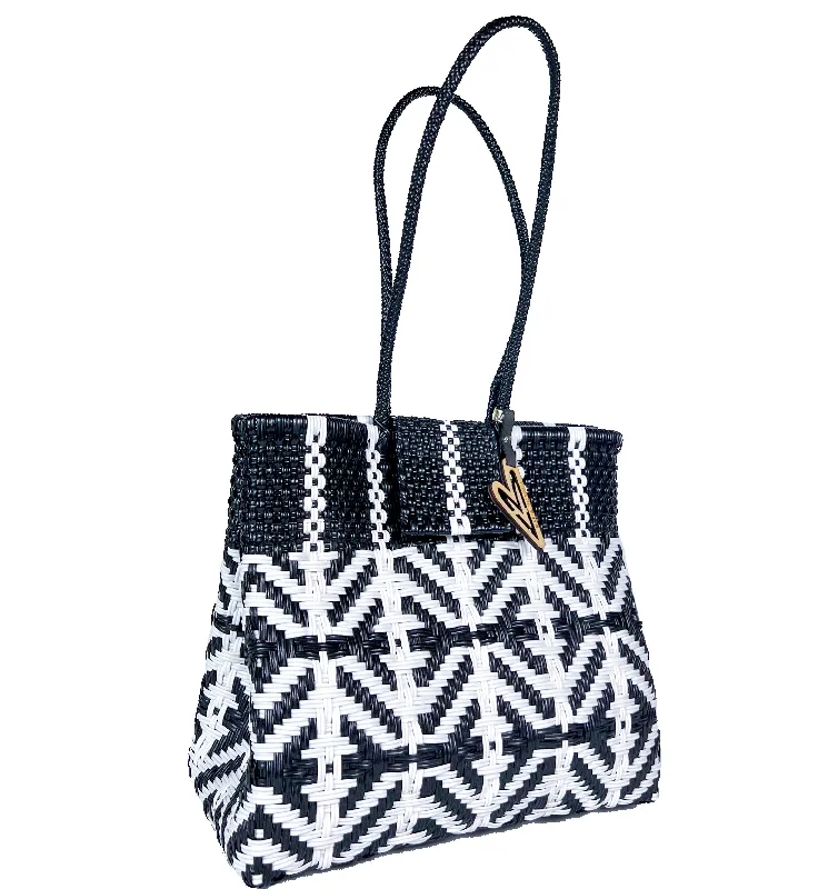 Maria Victoria | Budapest | Upcycled, Handwoven, Multicolor Shoulder Tote Shop Stylish Bags At Unbeatable Prices