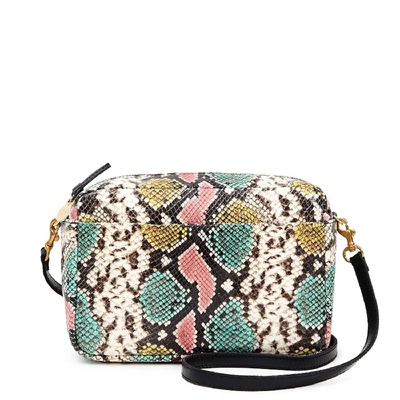 Midi Sac Pastel Snake Crossbody Bag In Multi