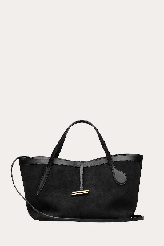 Petite Penne Tote Suede Black Classic Totes, Exclusive Deals