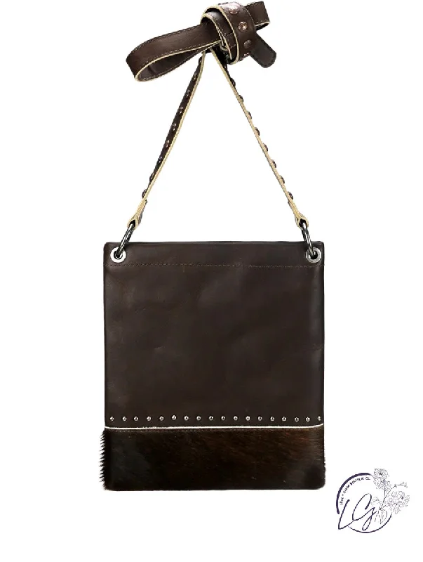 Real Leather Shoulder and Cross Body Bag