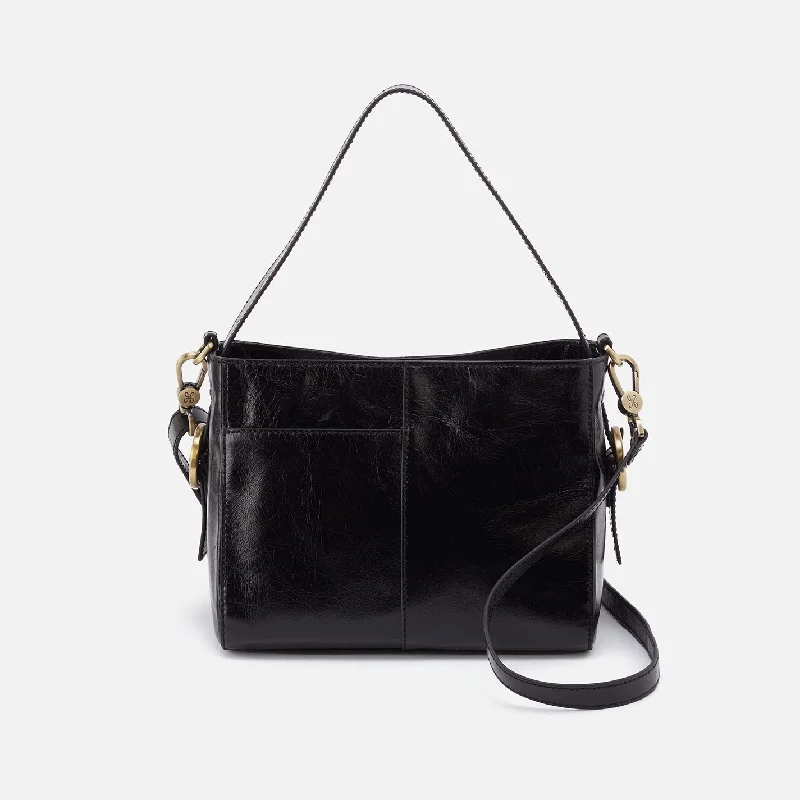 Render Small Crossbody In Polished Leather - Black The Perfect Bag Sale Is Here