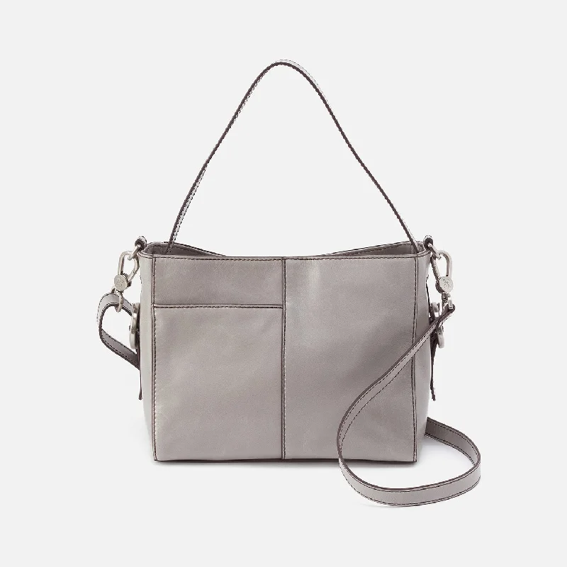 Render Small Crossbody In Polished Leather - Light Grey Fashionable Handbags, Limited-Time Deals Render Small Crossbody In Polished Leather - Light Grey Fashionable Handbags, Limited-Time Deals