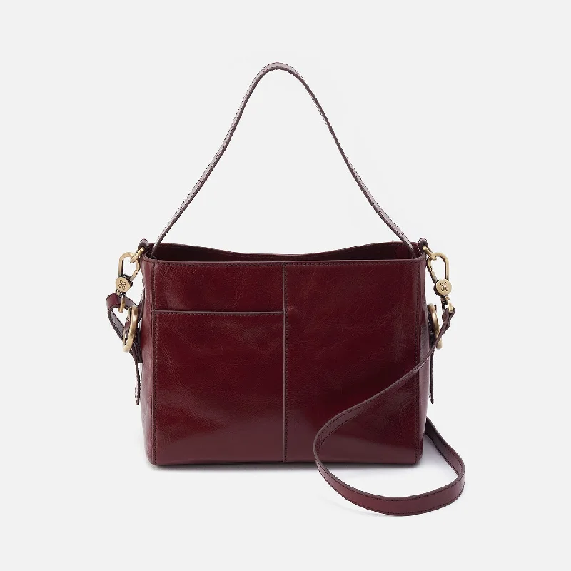 Render Small Crossbody In Polished Leather - Winterberry Best Deals On Premium Handbags Render Small Crossbody In Polished Leather - Winterberry Best Deals On Premium Handbags