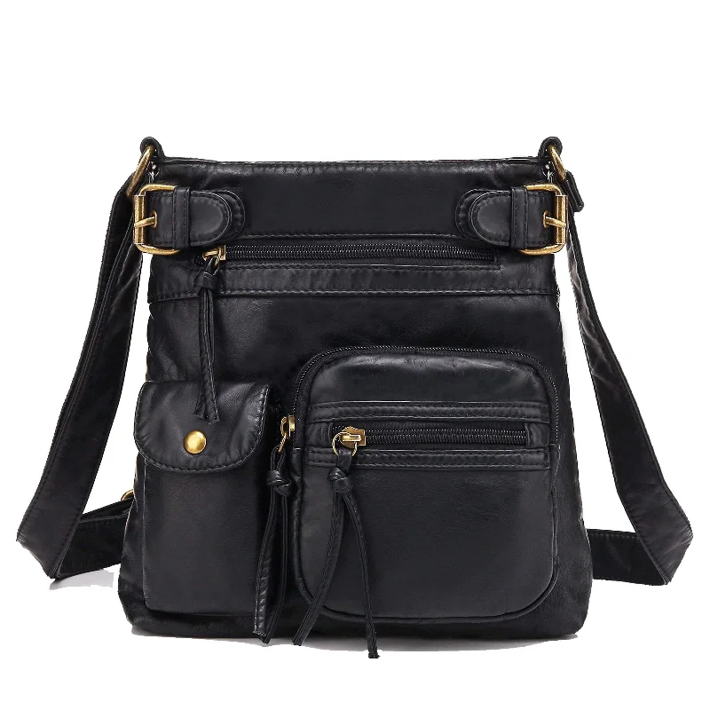 Ultra Soft Multi Pocket Crossbody Handbag H1833 Upgrade Your Look With Our Exclusive Bag Deals Ultra Soft Multi Pocket Crossbody Handbag H1833 Upgrade Your Look With Our Exclusive Bag Deals