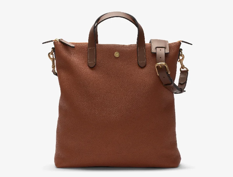 Shopper, Leather - Tabac/Cuoio Chic Bags, Shop Now & Save