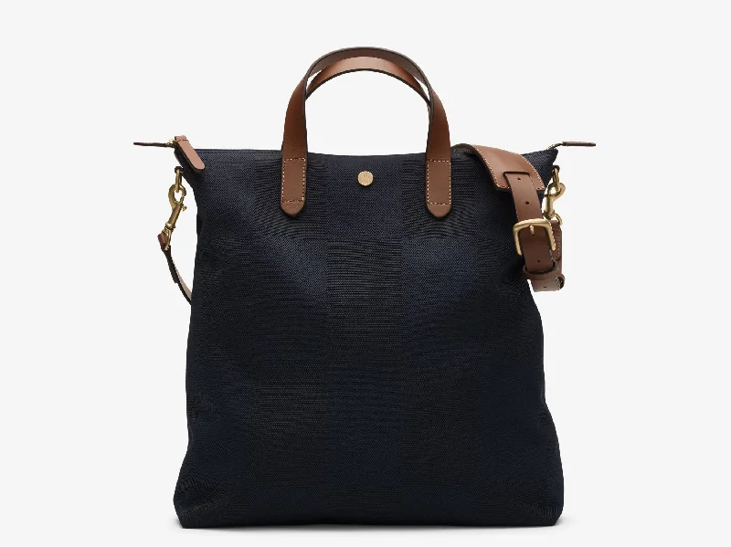 Shopper - Pioneer Blue/Cuoio High-End Bags, Low-End Prices