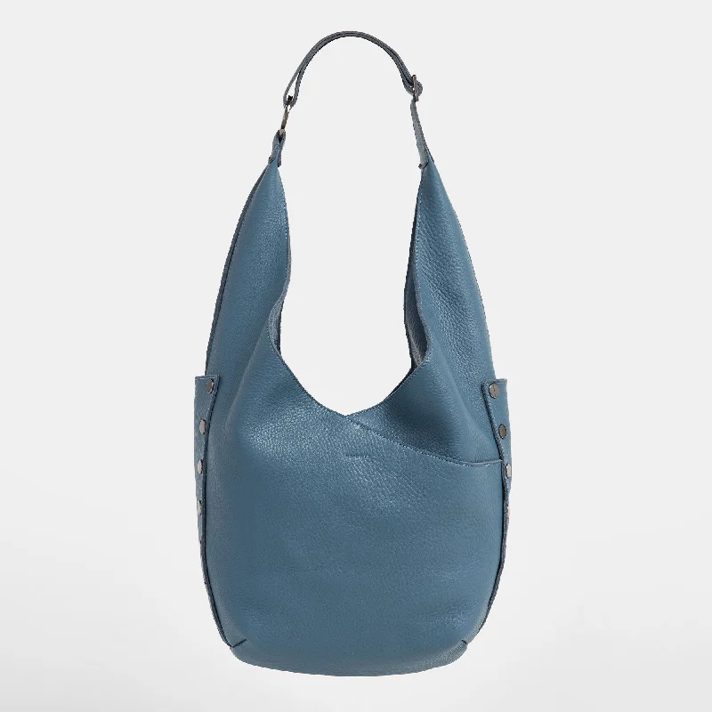 Tom Zip | Curated Blue/Gunmetal Premium Handbags With A Touch Of Elegance