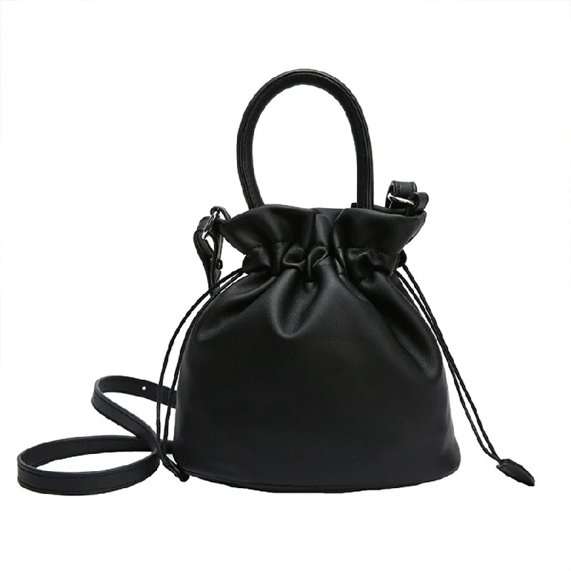 Trendy Mini Drawstring Bucket Bag