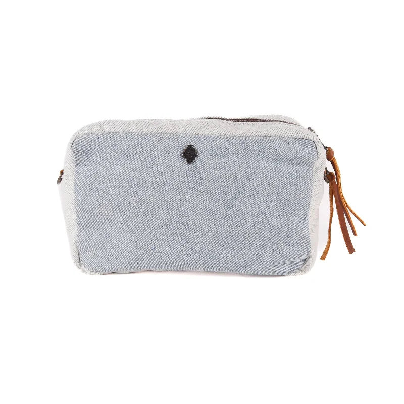 WANDER CROSSBODY BAG + STRAP SET - DENIM - CAFE Carry Elegance For Less