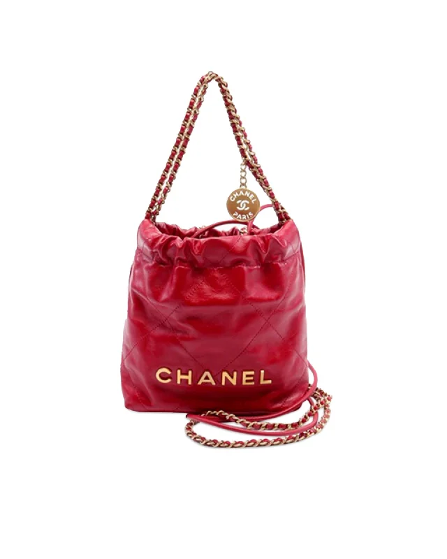 Quilted Leather Satchel with Chain Handles and Open Top The Bag Sale You've Been Waiting For Is Here Quilted Leather Satchel with Chain Handles and Open Top The Bag Sale You've Been Waiting For Is Here