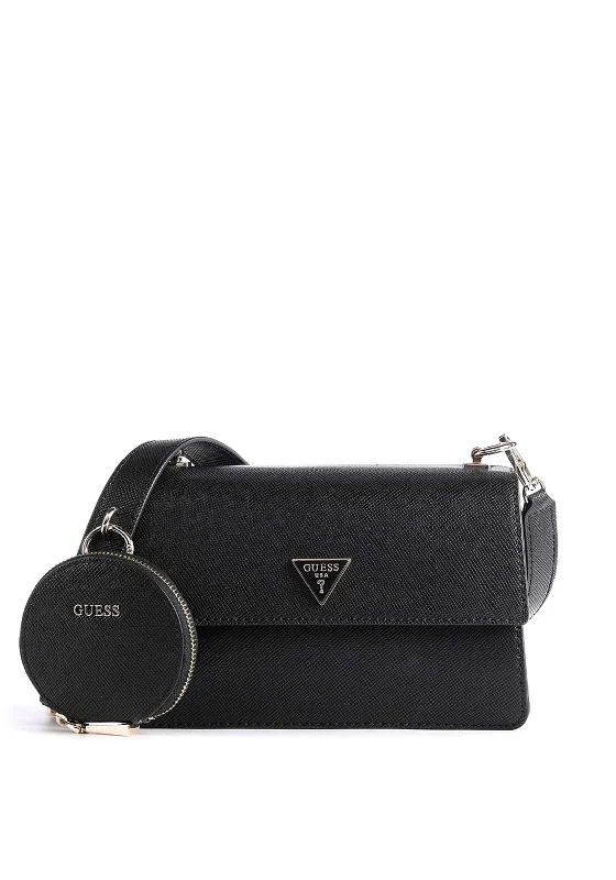 Guess Alexie Crossbody Bag, Black Statement Bags, Shop Today