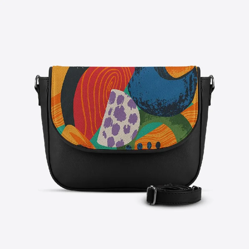Black Messenger Crossbody Art Upgrade Your Look With Fashionable Bags