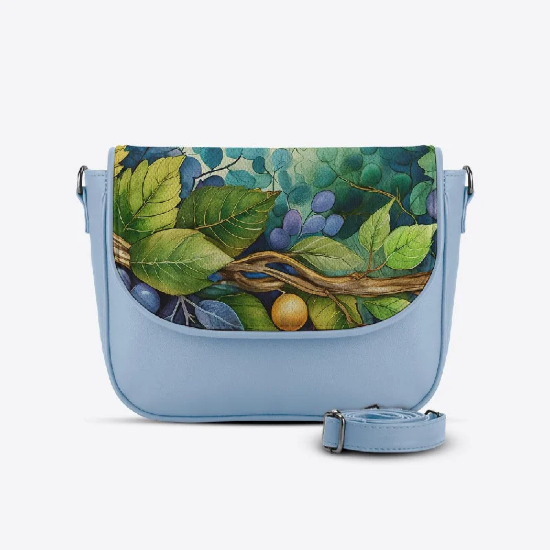 Blue Messenger Crossbody Sails