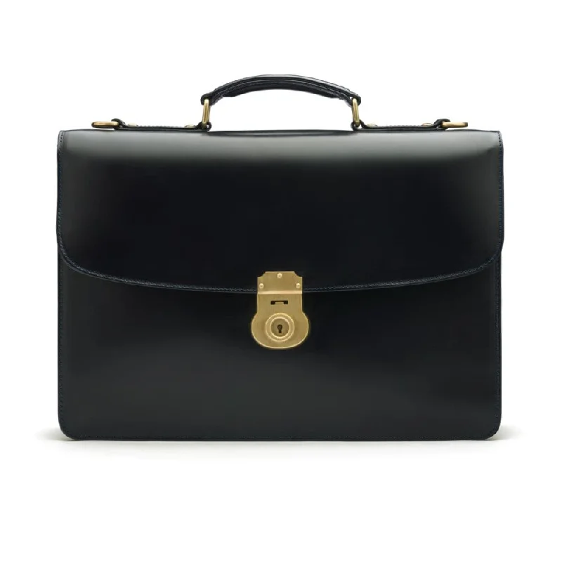 Bridle Hide Harvard - Black Classic Bags, Exclusive Deals