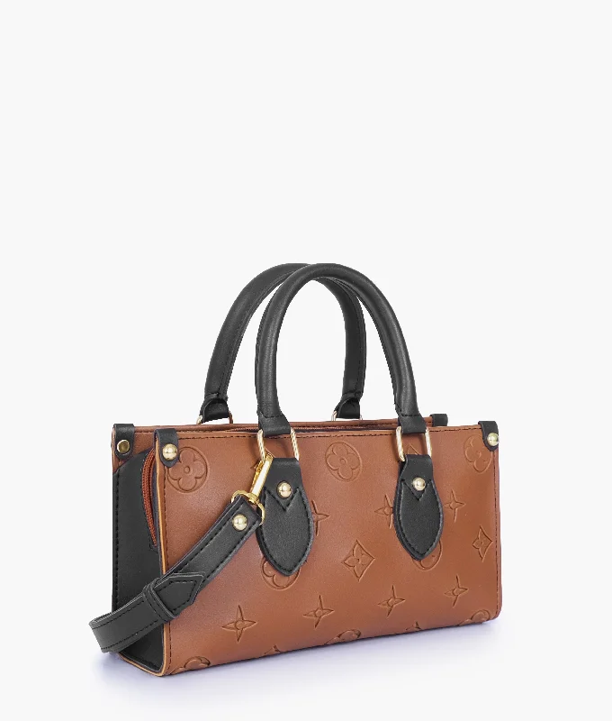 Brown and black on-the-go mini bag Trendy Purses, Limited Offer