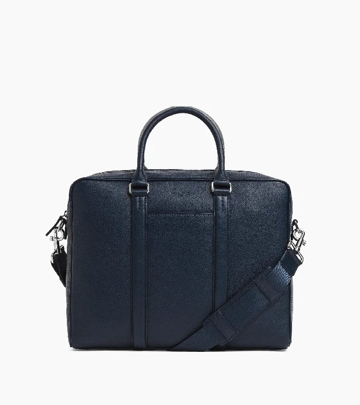 Charles 14" briefcase in grained leather Statement Bags, Shop Today
