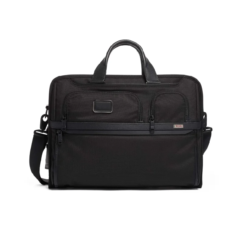 TUMI Alpha 3 Compact Laptop Briefcase 17" Black Shop Stylish Bags At Unbeatable Prices TUMI Alpha 3 Compact Laptop Briefcase 17" Black Shop Stylish Bags At Unbeatable Prices