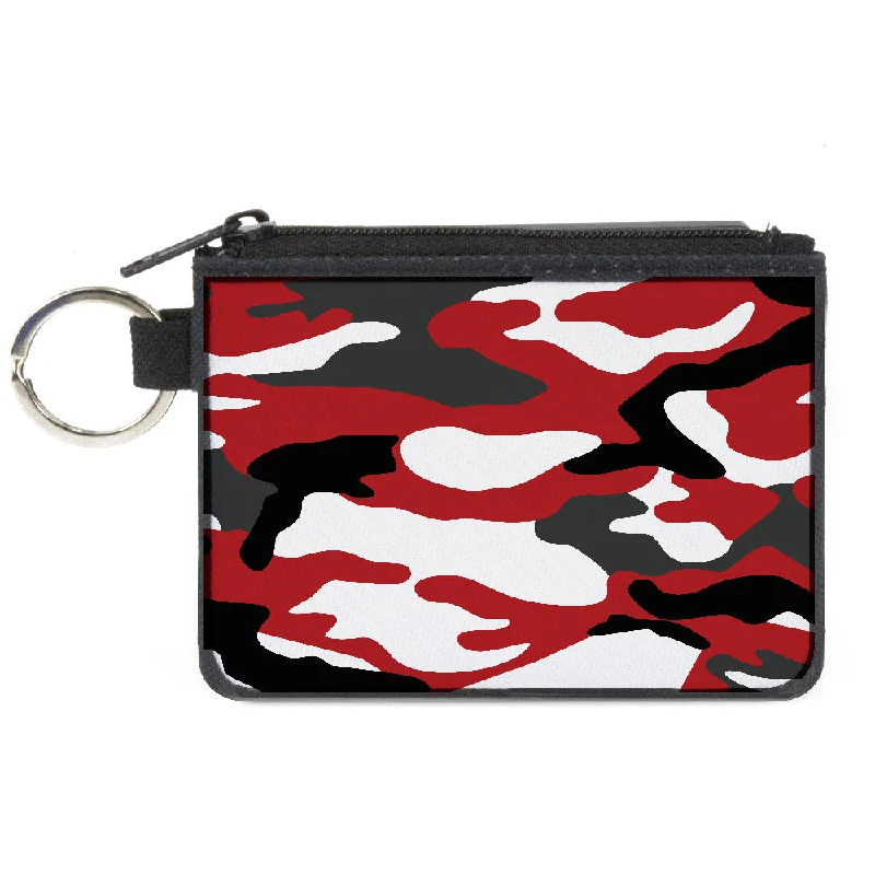 Canvas Zipper Wallet - MINI X-SMALL - Camo Red Black Gray White High-Fashion Handbags At Reduced Costs Canvas Zipper Wallet - MINI X-SMALL - Camo Red Black Gray White High-Fashion Handbags At Reduced Costs