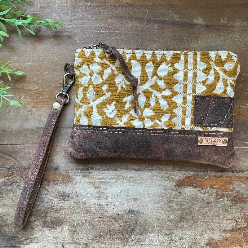 Made to Order Vintage Mustard Wool & Leather Wristlet Trendy And Classic Bags Now At Unbeatable Discounts Made to Order Vintage Mustard Wool & Leather Wristlet Trendy And Classic Bags Now At Unbeatable Discounts