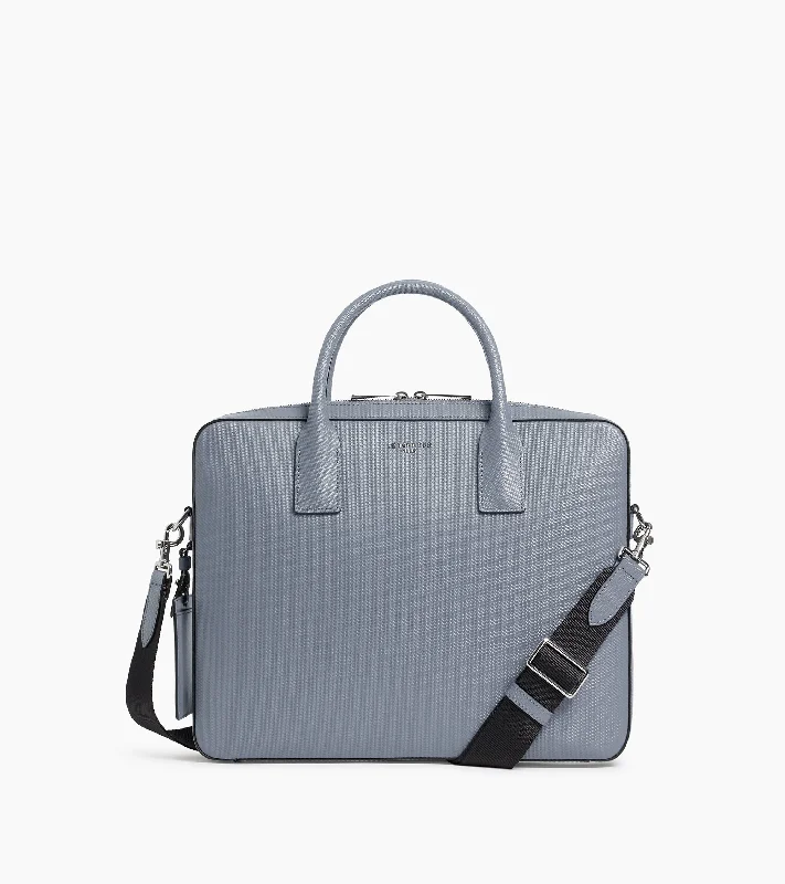 Emile slim, 14" document holder in signature T leather Timeless Handbags At Reduced Prices Emile slim, 14" document holder in signature T leather Timeless Handbags At Reduced Prices