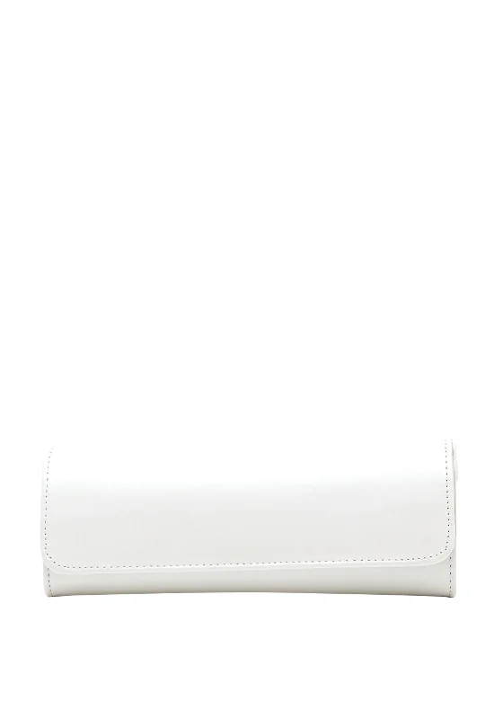 Emis Leather Clutch Bag, White The Best Handbag Offers Are Here