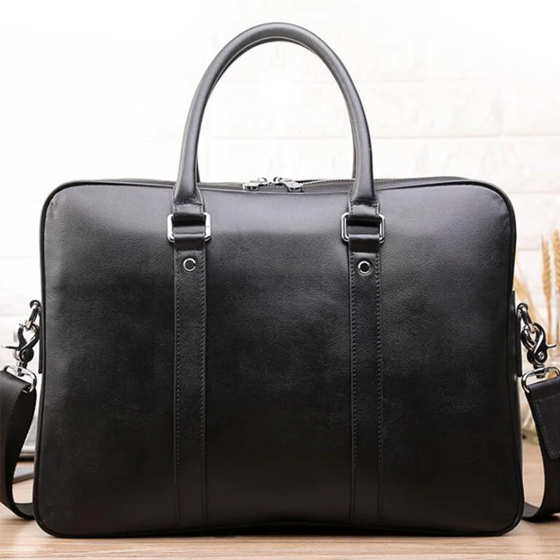 Full Grain Leather Men Handbag Handmade Briefcase Shoulder Messenger Bag Luxury Totes At The Lowest Prices Of The Season Full Grain Leather Men Handbag Handmade Briefcase Shoulder Messenger Bag Luxury Totes At The Lowest Prices Of The Season