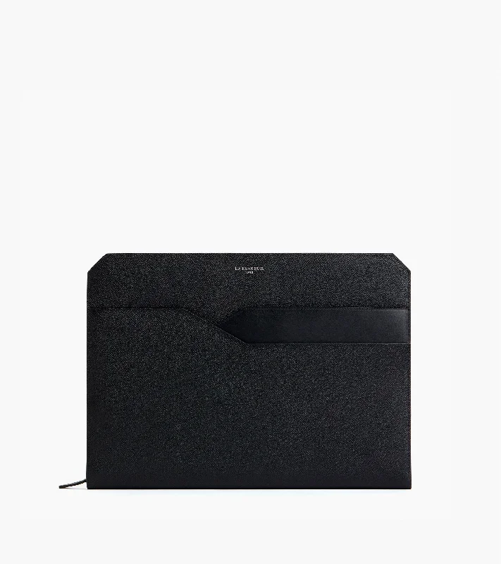 Gaston computer pouch in cross grain leather The Best Handbag Deals Are Available Now Gaston computer pouch in cross grain leather The Best Handbag Deals Are Available Now
