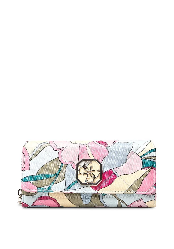 Guess Dilla Large Billfold Wallet, Floral Multi