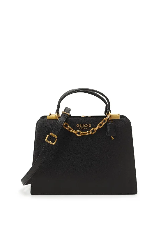 Guess Kristle Mini Satchel Bag, Black The Perfect Bag Sale For A Seasonal Refresh