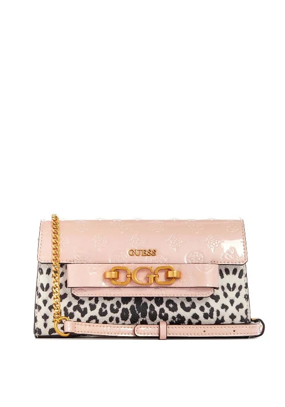 Guess Zira Mini Crossbody Bag, Leopard Multi Your Perfect Bag At The Perfect Price