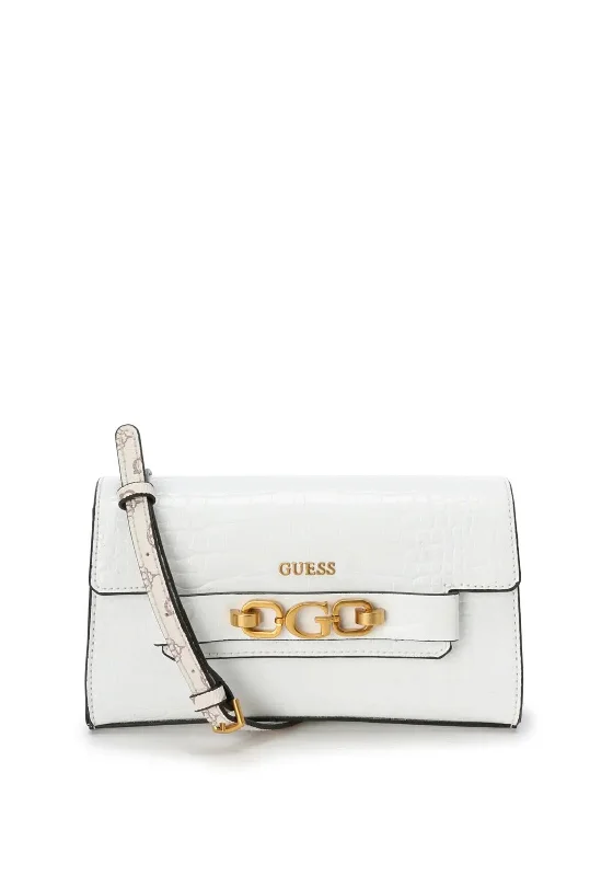Guess Zira Mini Crossbody Bag, White Multi Must-Have Bags At Irresistible Discounts Guess Zira Mini Crossbody Bag, White Multi Must-Have Bags At Irresistible Discounts