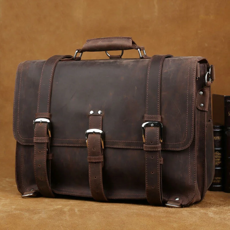 Handmade Top Grain Leather Backpack, Shoulder Bag, Crazy Horse Leather Travel Bag, Handbag CN5049 Stylish Totes, Exclusive Savings Handmade Top Grain Leather Backpack, Shoulder Bag, Crazy Horse Leather Travel Bag, Handbag CN5049 Stylish Totes, Exclusive Savings