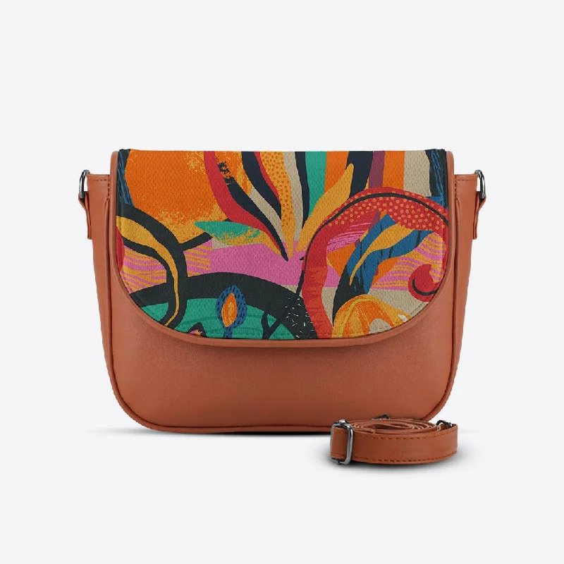 Havana Messenger Crossbody Mixed Flow