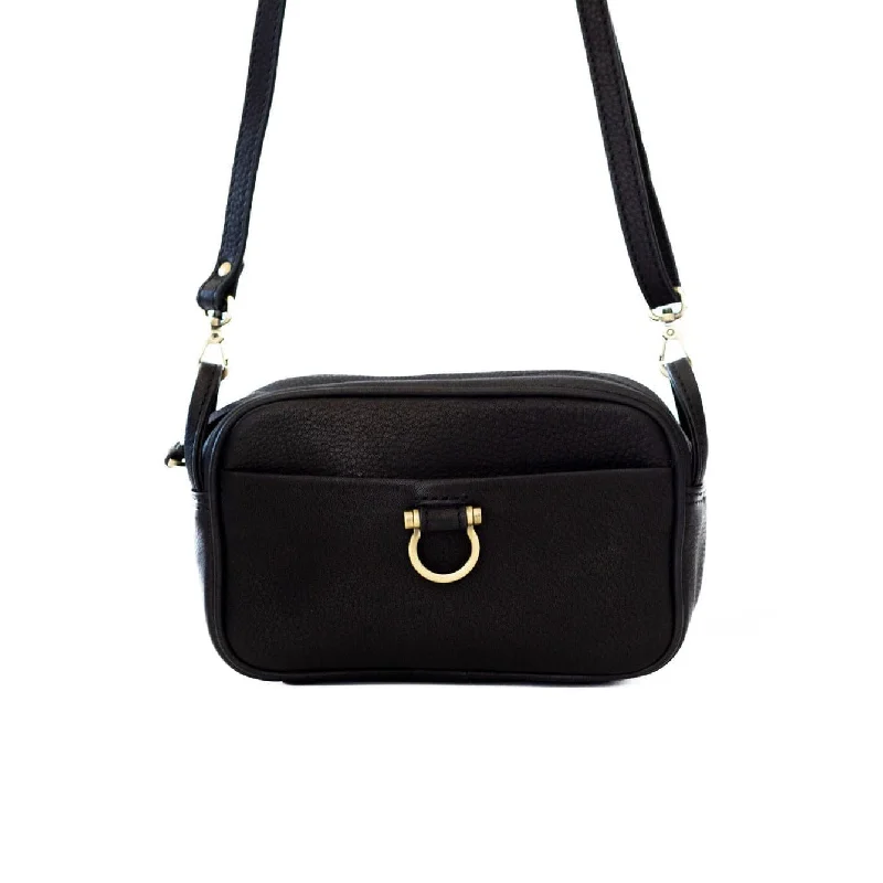 Black Raw Leather