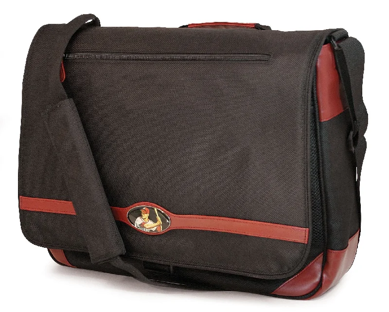 15.4" Maddie Powers Retro Baseball Messenger Bag Exclusive Discounts On Stylish Handbags 15.4" Maddie Powers Retro Baseball Messenger Bag Exclusive Discounts On Stylish Handbags