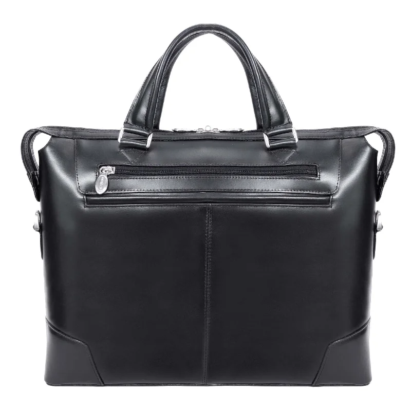 McKlein USA Arcadia 17" Leather Slim Laptop Briefcase Grab Your Favorite Handbags At Discounted Prices McKlein USA Arcadia 17" Leather Slim Laptop Briefcase Grab Your Favorite Handbags At Discounted Prices
