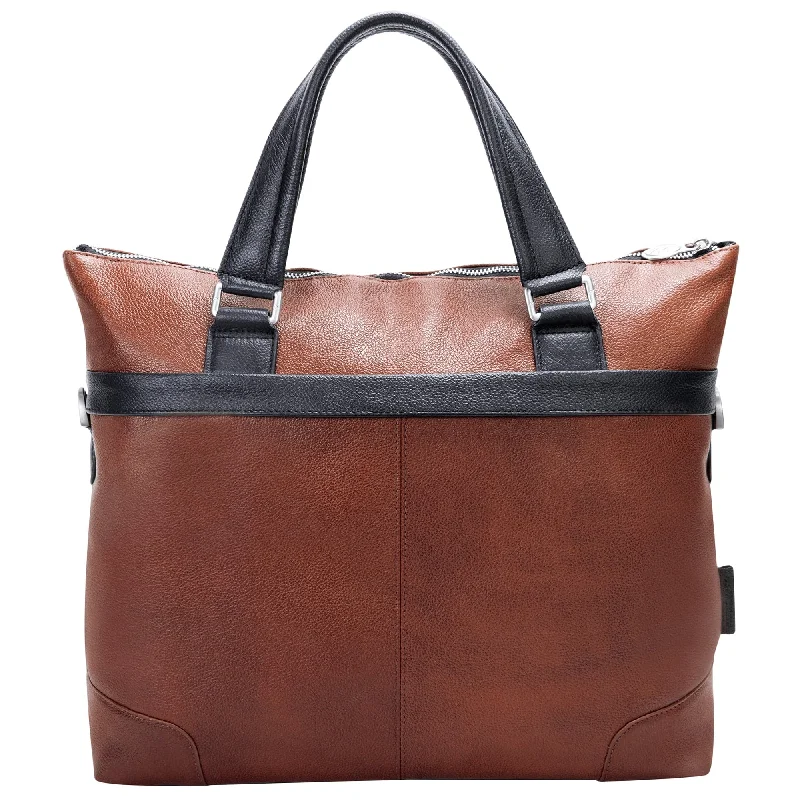 McKlein U Series Eastward 15" Two-Tone Laptop and Tablet Leather Briefcase Limited-Stock Handbag Sale For A Stylish Look McKlein U Series Eastward 15" Two-Tone Laptop and Tablet Leather Briefcase Limited-Stock Handbag Sale For A Stylish Look