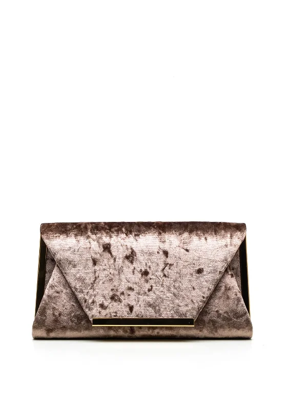 Menbur Velvet Clutch Bag, Taupe Shop Timeless And Trendy Bags At Limited-Time Discounts Menbur Velvet Clutch Bag, Taupe Shop Timeless And Trendy Bags At Limited-Time Discounts