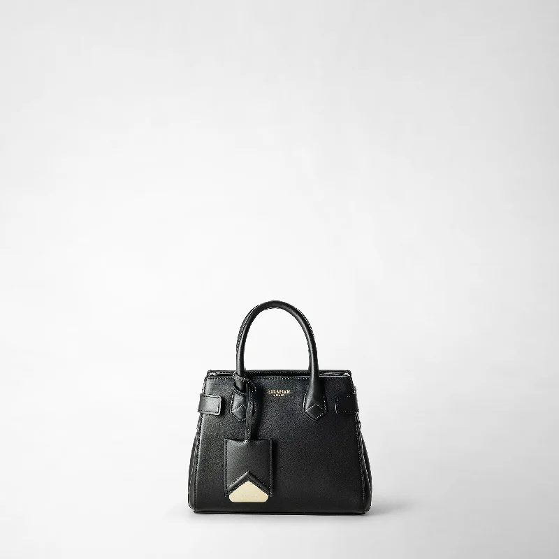 MINI MELINE' HANDBAG IN SETA LEATHER