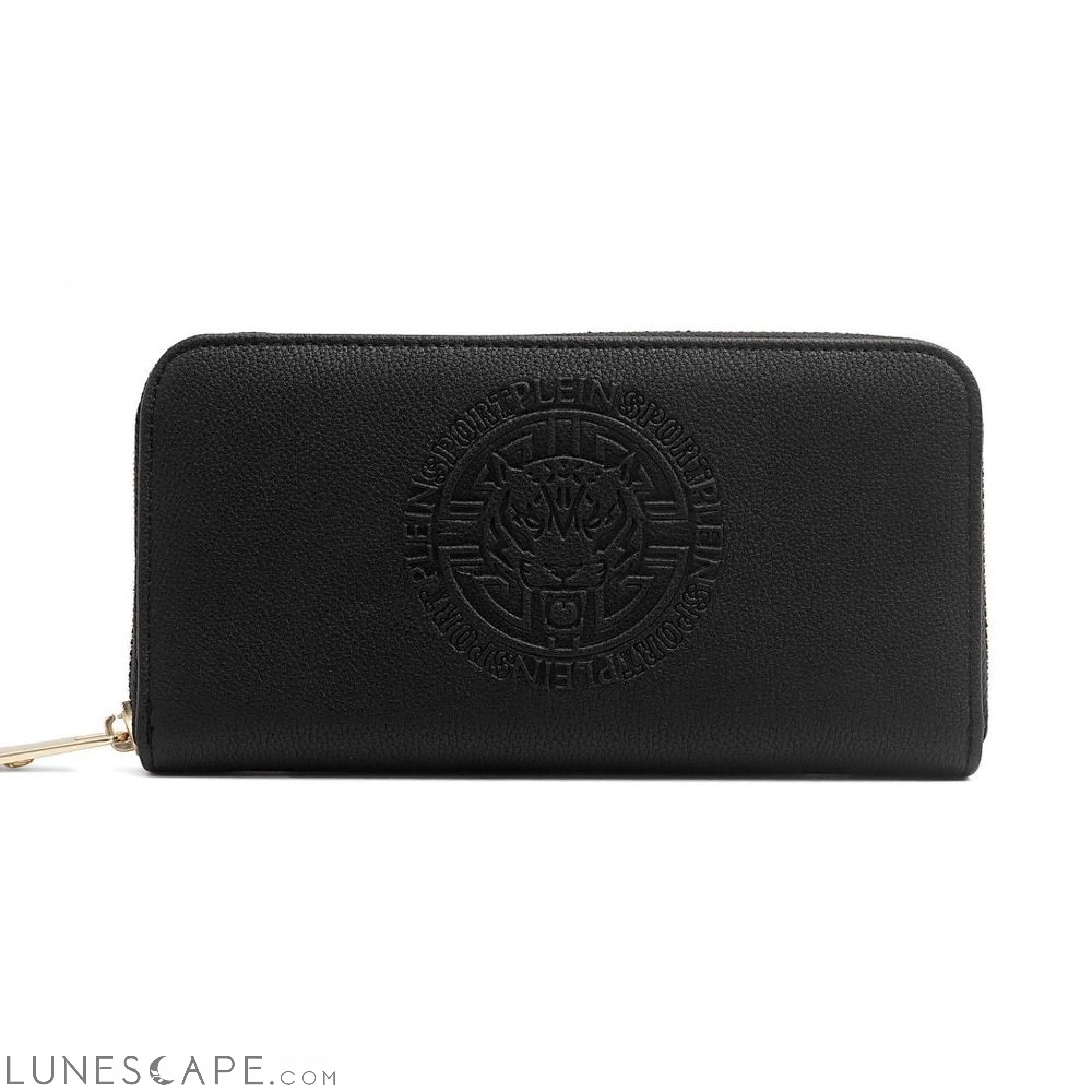 Plein Sport Black Polyester Women Wallet Luxury Bags, Budget Prices