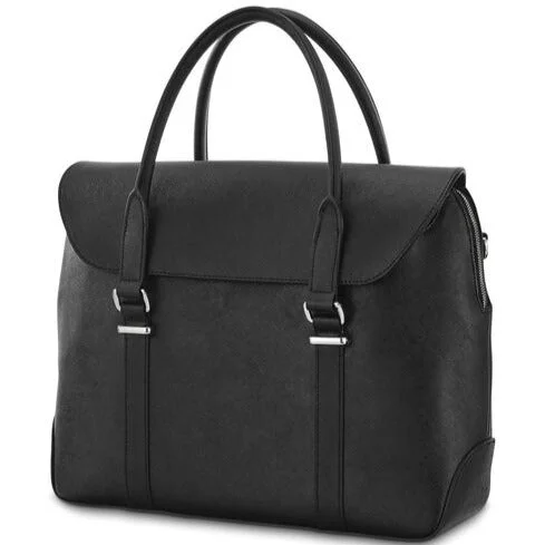 SAMSONITE WOMENS EXECUTIVE LEATHER CONVERTIBLE BRIEF BLACK Stylish Handbags At Unbeatable Discounts SAMSONITE WOMENS EXECUTIVE LEATHER CONVERTIBLE BRIEF BLACK Stylish Handbags At Unbeatable Discounts