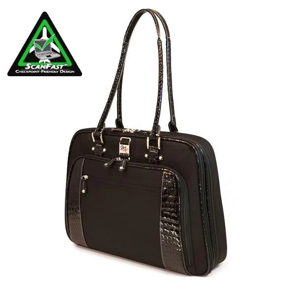 16"-17" ScanFast Onyx Checkpoint Friendly Briefcase