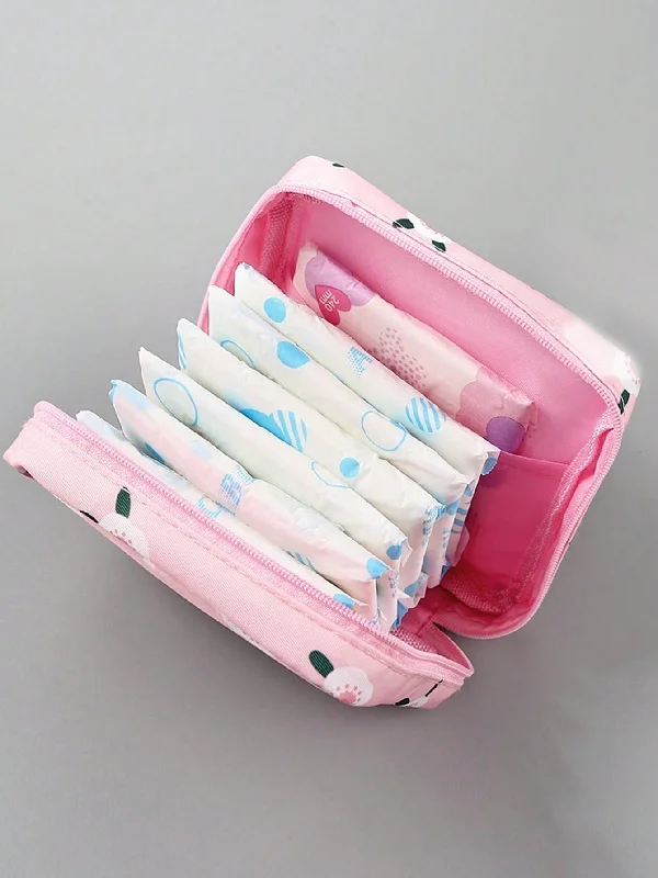 SHEIN Sanitary Napkins Bag Storage Mini Cosmetic Bag Organizer Waterproof Fashionable Handbags At Must-Have Prices SHEIN Sanitary Napkins Bag Storage Mini Cosmetic Bag Organizer Waterproof Fashionable Handbags At Must-Have Prices